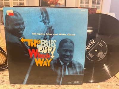MEMPHIS SLIM WILLIE DIXON The Blues Every Which Way VERVE VG++/NM VINYL LP LOW$