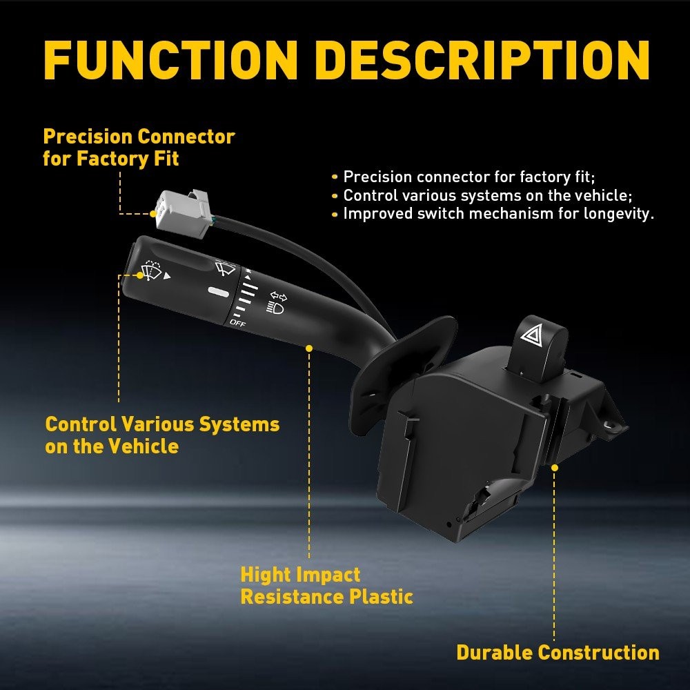 FOR 1998-00 TOYOTA SIENNA RAV4 HEADLIGHT TURN SIGNAL SWITCH  84140-06010 thumbnail 3