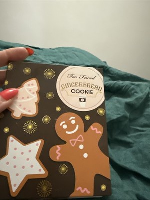 Brandneu Selten Too Faced 6 Lidschatten und Bronzer Gingerbread Cookie Palette