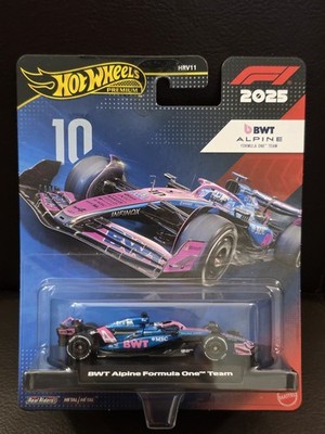 Hot Wheels Premium car culture Formula 1 2025 BWT Alpine #10 Gasly