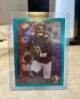 New Listing2025 Topps Chrome Caleb Williams No. 52 Aqua Wave Refractor /199