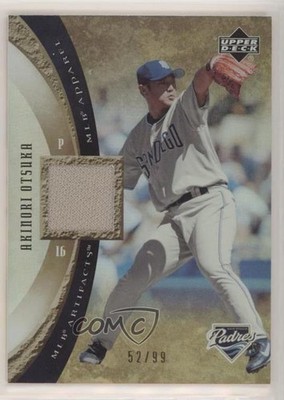 2005 Upper Deck Artifacts MLB Apparel Rainbow 52/99 Akinori Otsuka #MLB-AO 2u3