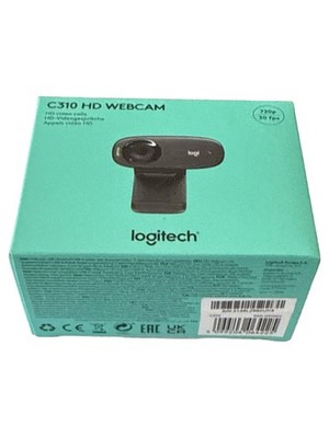 Logitech C310 HD Webcam 720p Kabelgebunden Schwarz