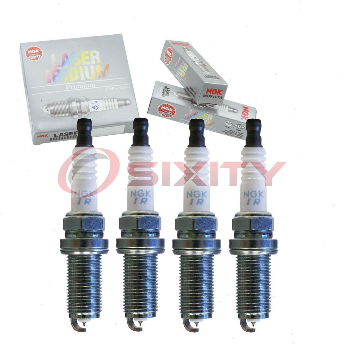 4 pc NGK 92373 SILFR5A11 Laser Iridium Spark Plugs for 09482-00615 Ignition bt