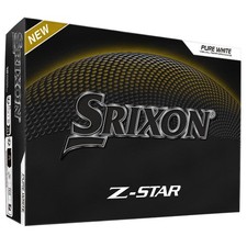 Balls Srixon Z Star 9 White Standard Size Dozen Golf