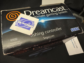 DC - Sega Dreamcast - Official Fishing Rod Controller. Insert joke here.