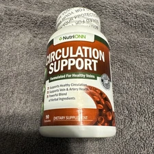 Blood Circulation Support - Natural Formula for Healthy Blood Flow & Leg Comfort
