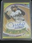 2025 Topps Finest Finest Moments Auto Gold Refractor /50 Juan Soto #FMA-JS Auto