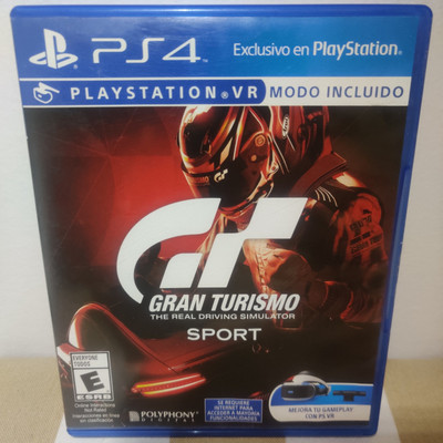 Gran Turismo Sport VR Included PS4 (PlayStation 4, 2017) CIB