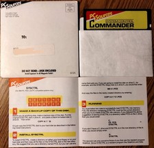 PC Sources System Control Commander MJM Software 5.25" Floppy 1990 Vintage