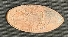 Elongated Penny - Sany America Excavator