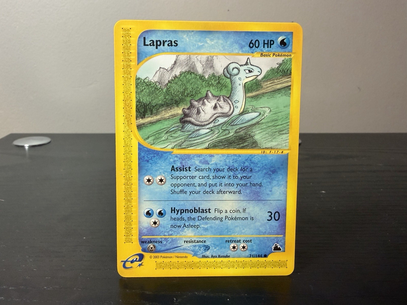 Pokémon TCG Lapras Skyridge 71/144 Common EXC/NM Vintage