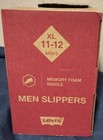 Levi's Men's Brown Suede Slip-On Slippers Memory Foam Odor Control 11-12 — photo 2
