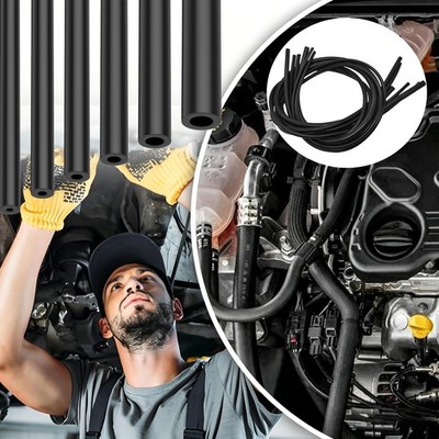 6Pcs 5Ft Silicone Vacuum Hose Kit Universal For Volkswagen High Temp Auto Tubing