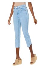 DG2 by Diane Gilman Women's Classic Stretch Skinny Crop Jean Chambray