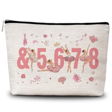 GREOXG Ballerina Funny Makeup Bag 5 6 7 8 Dance Girl Cosmetic Bag Dancer Appr...