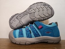 Keen Newport H2SH0 Youths Size 6 Walking Shoe Fjord Blue/Festival Fuchsia New