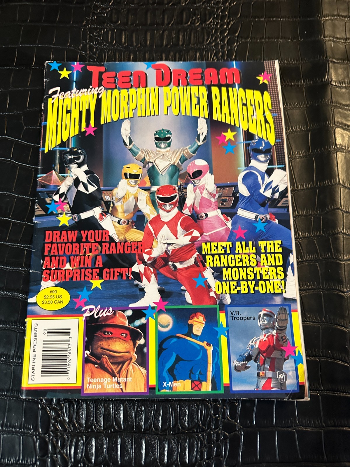1994 Teen Dream Mighty Morphin Power Rangers magazine