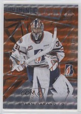 2021 Upper Deck SP Game Used CHL Edition Orange Foilboard /499 Dylan Garand 0p6