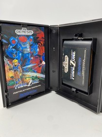Final Zone Sega Genesis 1990 CIB Complete Tested/Working