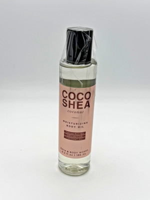 Bath & Body Works Coco Shea Coconut Body Oil 6.3 oz Moisturizing Discontinued