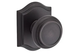 Baldwin Traditional Passage Door Knob with Arch Rose – Model PSTRATAR112