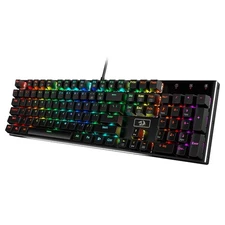 Redragon K556 RGB Backlit Mechanical Gaming Keyboard 104 Keys Brown Switch