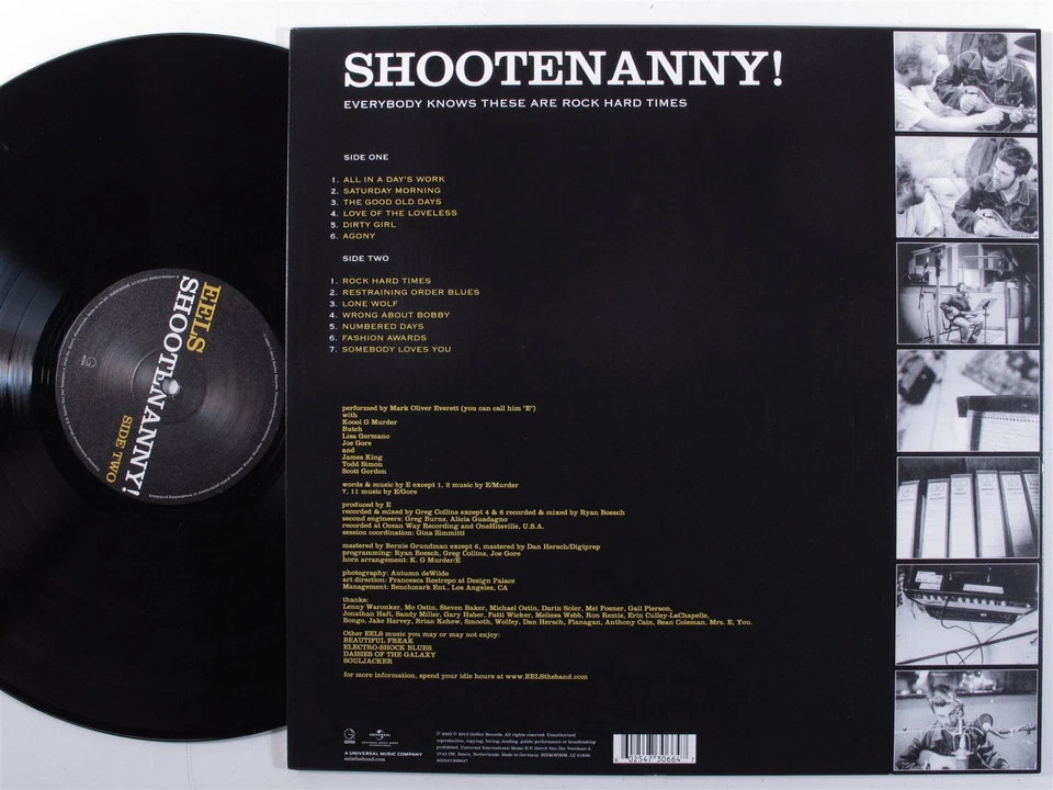 EELS Shootenanny! GEFFEN/UNIVERSAL LP 180g 2015 reissue a - Image 2 of 2