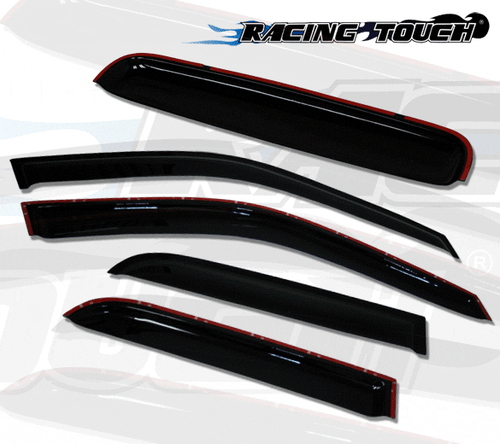 Out Channel Window Visors Rain Guard Sunroof 5pcs Mitsubishi Galant 99-03 - Picture 2 of 7