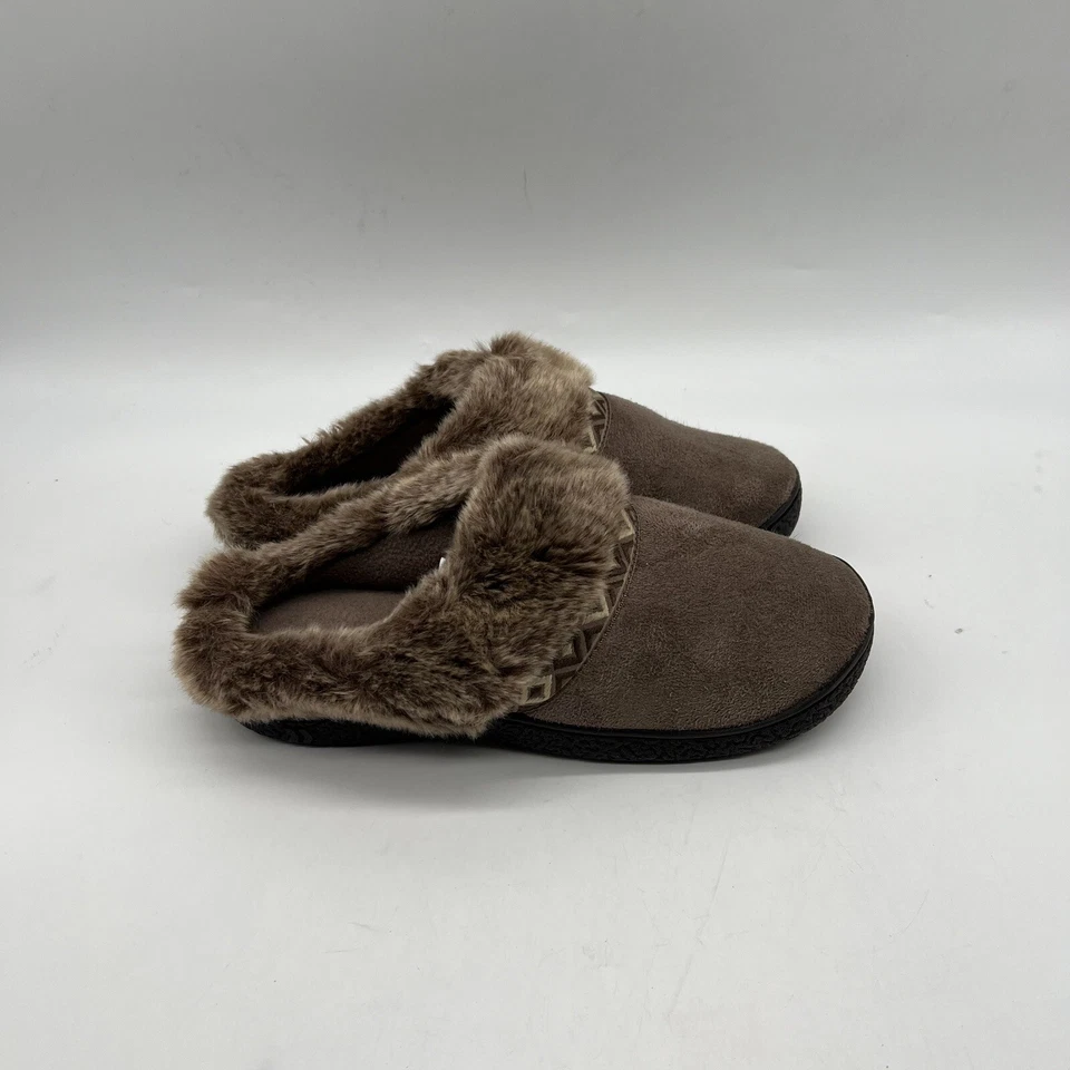 Zapatilla Isotoner Para Mujer Eco-Confort Espuma con Memoria Piel Sintética Erica Capucha Suave Foto 2 de 4