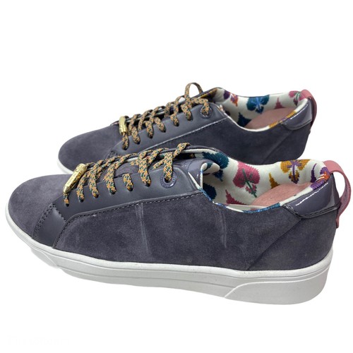 ted baker grey suede trainers