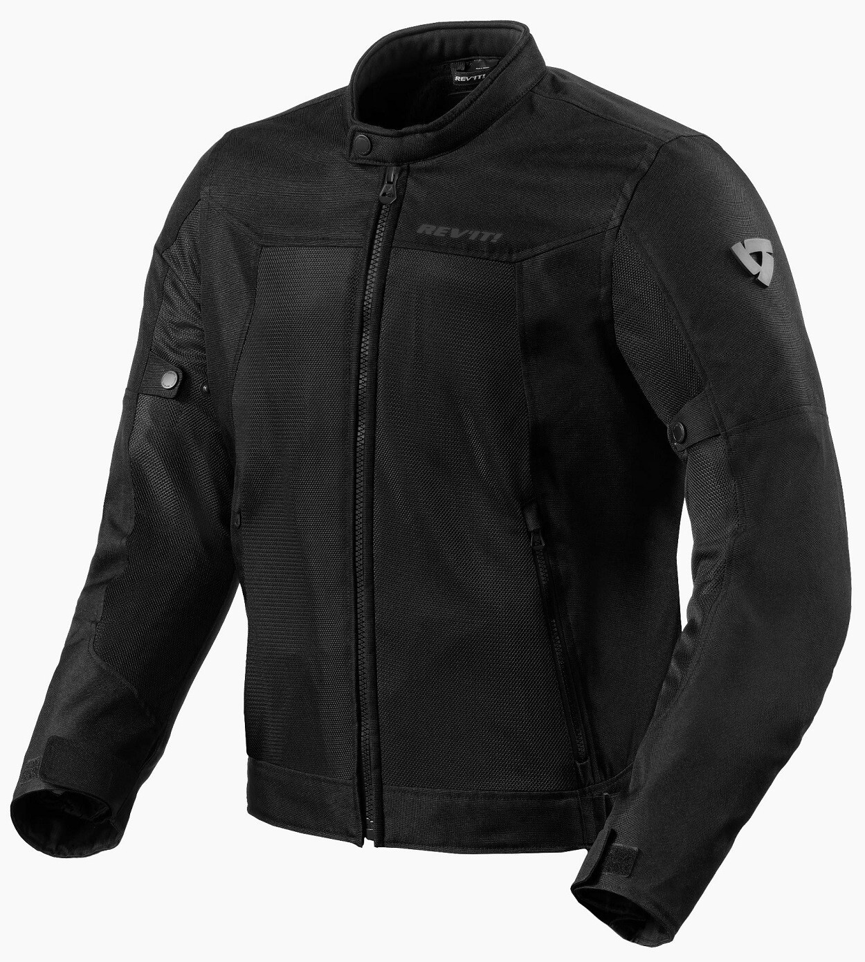 GIACCA JACKET TRAFORATA ESTIVA MOTO REVIT REV'IT ECLIPSE 2 NERO BLACK TG 4XL