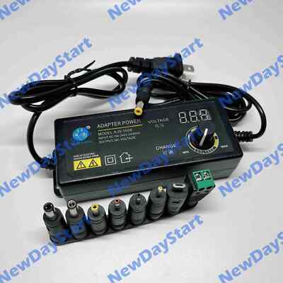 KJS-1509 AC100-240V 50-60HZ 60W 1.5A Multi-function Adjustable Pressure Adapter