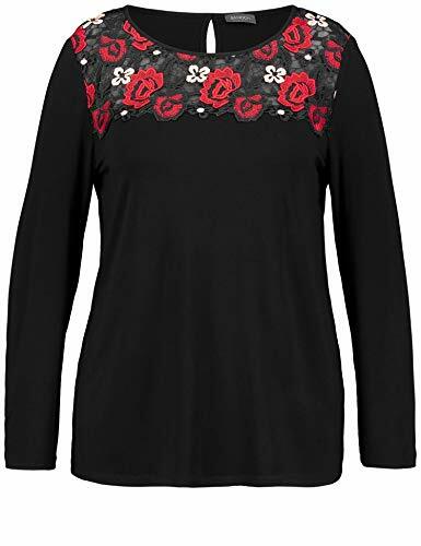 Gerry Weber Damenbluse Gr. 52 Damenshirt Damentunika Shirt Langarm Tunika Top-image