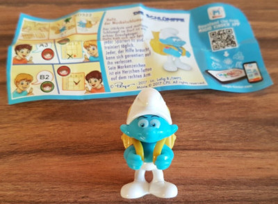 OB EGG KIDS MAGIC EGG FIERCE SMURF FIGURE THE SMURFS THE LOST VILLAGE 2017