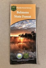 Belmore State Forest, Florida Forest Service, Map & Brochure, 2023, VG+