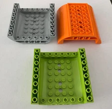 LEGO Parts 54091 (1pc) Slope, Curved 8 x 8 x 2 Inverted Double