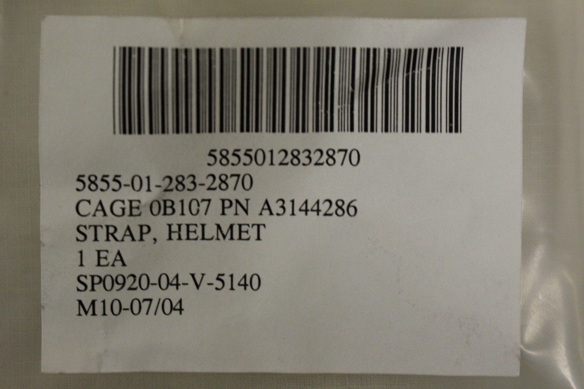 USGI AN/PVS-14 Night Vision Head Mount Chin Strap - 5855-01