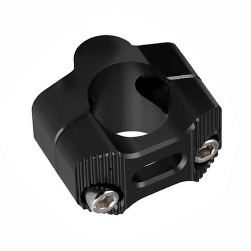 Aluminum 28mm Motorcycle HandleBar Riser Adapter Handle Fat Bar Mount Clamps Set - Picture 10 of 13