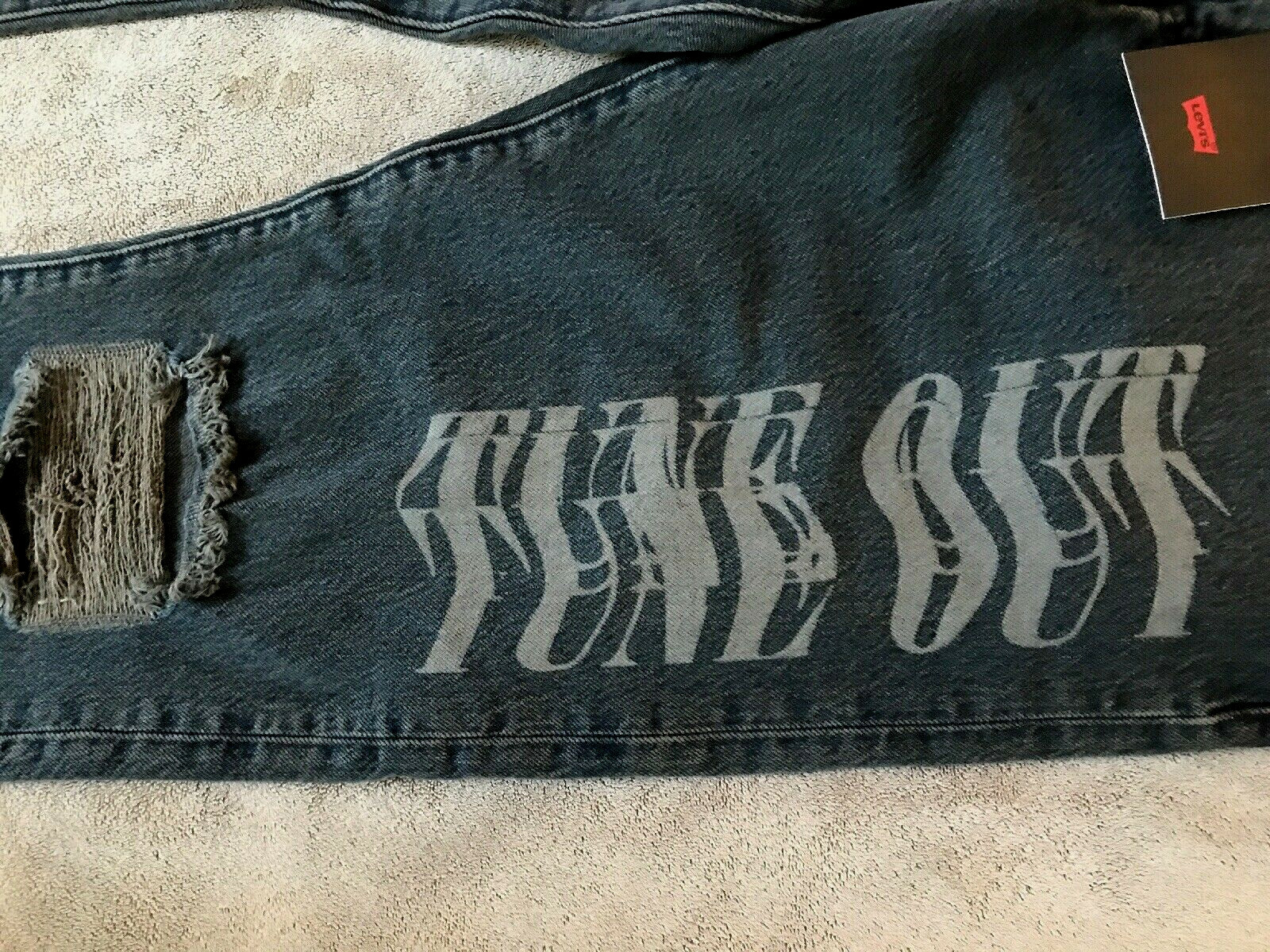 levis 512 raw