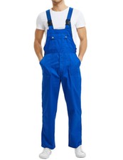 TOPTIE Men's Bib Overall Mid-weight Coverall Big and Tall with Tool Pockets