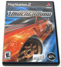 Need For Speed: Underground (PlayStation 2, 2003) PS2 (Case, DVD, Manual)