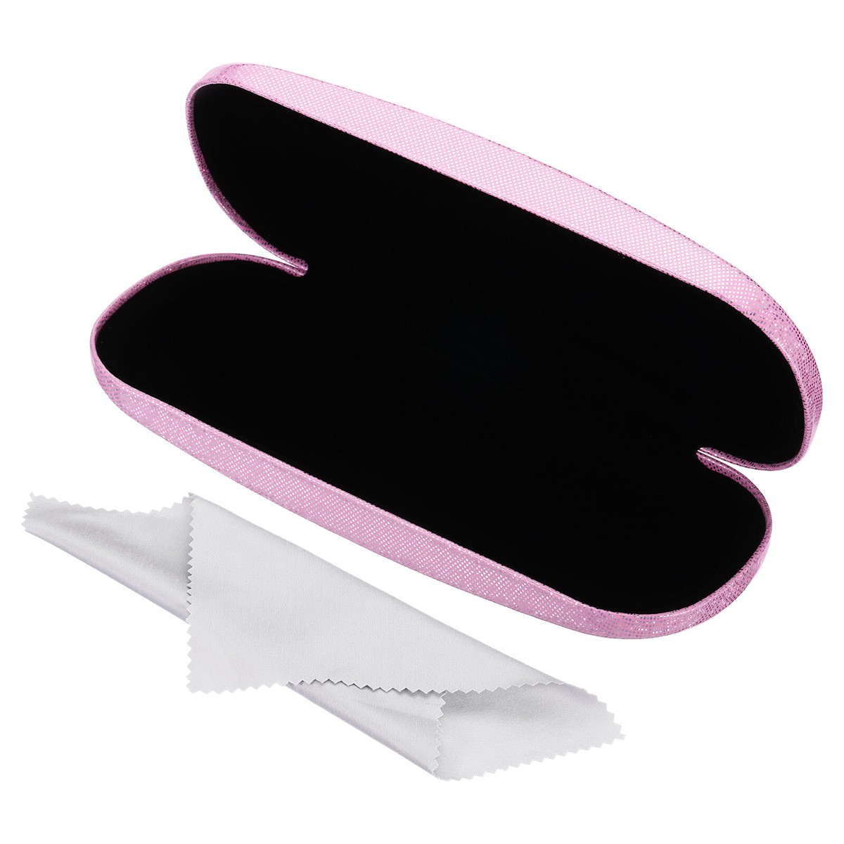 Glasses Case, PU Leather Hard Shell Portable Protective Unisex