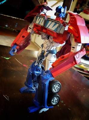 Transformers Prime Optimus Prime Voyager Custom - Hasbro - Occasion