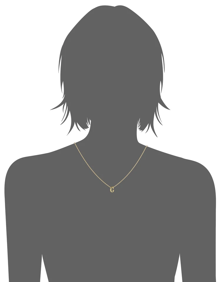 Collar gorjana 302892 alfabeto G Foto 2 de 2