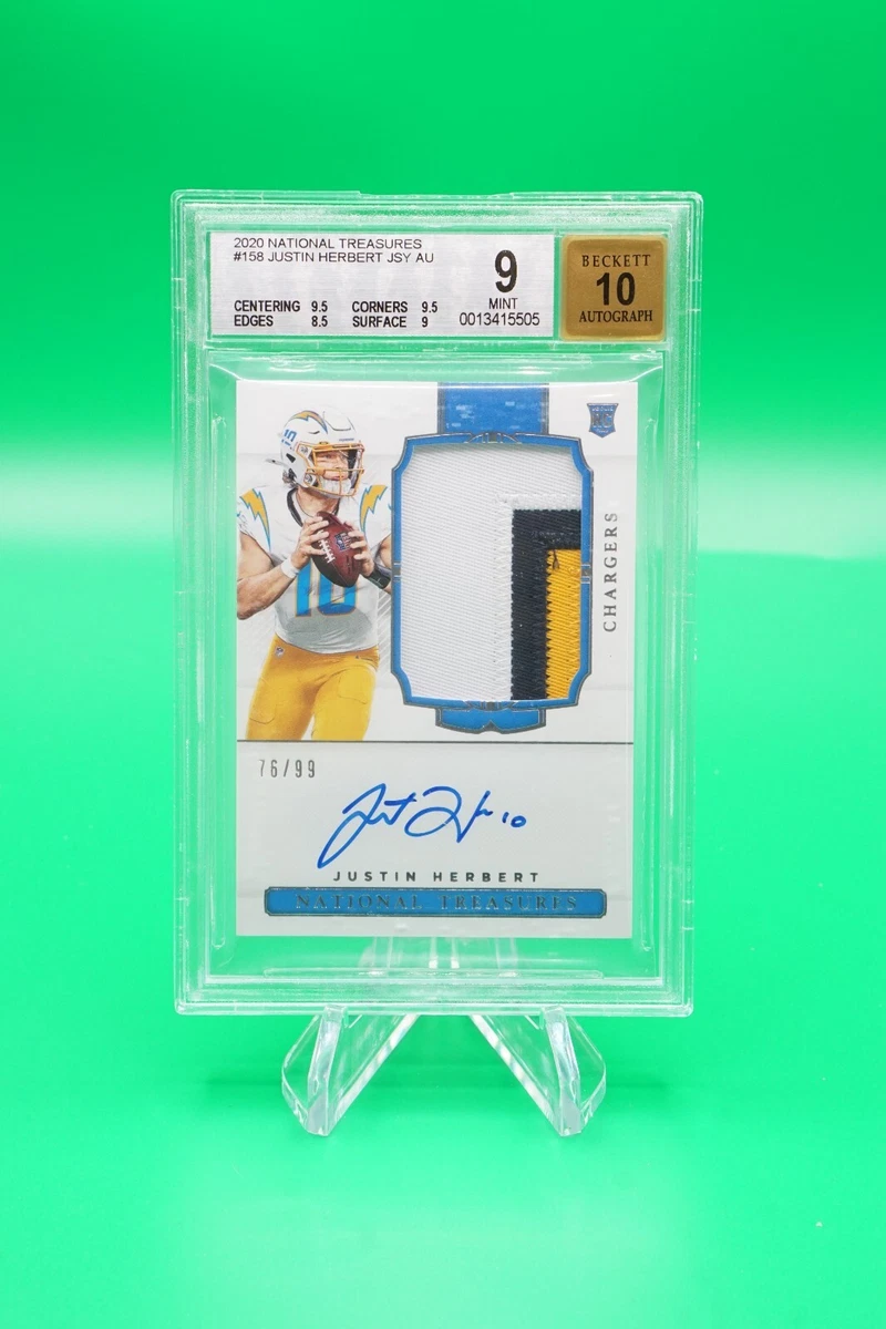2020 Panini National Treasures Justin Herbert #158 for sale | eBay