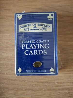 Sampson's Sights Of Britain Playing Cards - Sherwood Forest - Sealed Deck