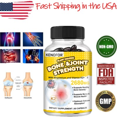 Vitamin K2 + D3 Capsule Optimum Calcium Absorption Supports Joint & Bone Health