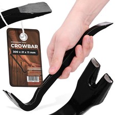Brechstange 30cm Nageleisen Brecheisen Nagelzieher Montageeisen Nagelklaue Stahl