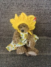 Vintage Ty Beanie Baby Susannah The Sunflower With Tag Bear 1993